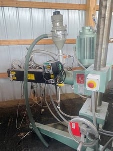 1.25" Davis Standard #Pedestal extruder, air cooled, 36:1 L/D vented barrel, 2001