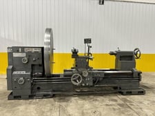 48"/60" x 84" Sirco #PA-36, heavy duty gap bed engine lathe, 62" chuck, 5.5" hole, inch/metric, Mitutoyo