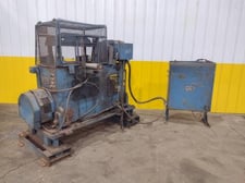 25 Ton, Tishken #C0-16-4-25, 4-post cutoff press, 2.5 stroke, air clutch