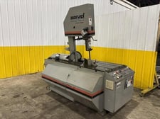 18" x 22" Marvel #8-Mark-III, vertical tilt frame bandsaw, 15' 4" x 1.25" x .042" blade, 50-450 FPM, coolant