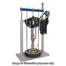 Graco #SN9100, tandem ram sealant system, 23:1, 200L drum capacity, new