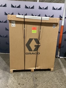 Graco #SN9104 HFR, hydraulic fixed ratio sealant system, 1:1 ratio, Stainless Steel, dual 55 gallon drum