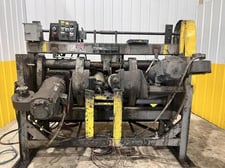 2" Rotary 2-Roll Tube & Bar Straightener, manual roll adj.,