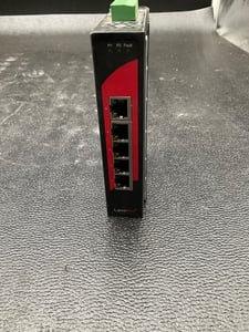 LANOLINX LNX-500A INDUSTRIAL ETHERNET SWITCH 5-PORT 12-48VDC USED
