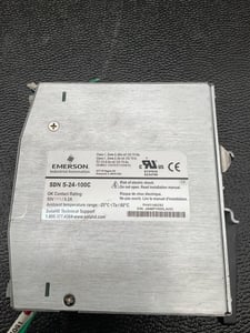 SOLA SDN 5-24-100C DIN RAIL POWER SUPPLY 24VDC 5A USED