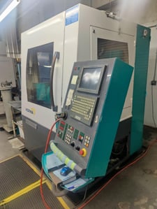 Schneeberger #Norma-75, 5-Axis CNC tool & cutter grinder, Fanuc 160iMB, 14.17"X, 9.84"Y, 9.84"Z, 2002