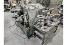 3.5" x 3.5" x 3/8" Roundo #R-4, Angle Bending Roll, 23 FPM, 4-1/8" shaft diameter, 3ph, 460 V.