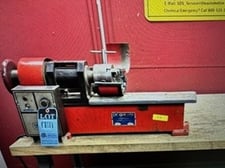 Die Quip #DQ-L, bench type internal die grinder, 36" x 72" wood top bench