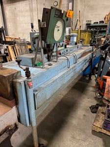 2" width x 12' L Furnace Fixers #MKP-20, belt oven, Honeywell chart recorder, 45.5 KW, 240 V.