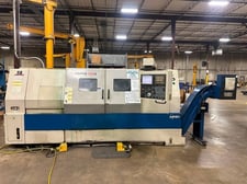 Daewoo Doosan #Puma-300LC, CNC lathe, 22.4" swing, 4" bar, 35 HP, 2800 RPM, 15.7" diameter x 50.4" L max