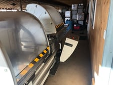 19.68" FOM Industrie #Blitz-Alva-500, CNC electro pneu saw, 2 head miter, 3 HP blade, 3 vices, 2800 RPM tool