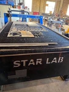 Starlab, CNC Plasma Table, 5' x 10' table, 85 Amp, Hypertherm Sync 85, Water Table, Magnetic Breakaway Torch