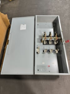 400 Amp. General Electric, TG4325, Fusible Safety Disconnect Switch, 3P, 240 Volts