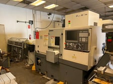 Okuma #Genos-L300M, CNC Turning Center, 20.5" swing, 14.6" swing over cross slide, 20" centers, 11.8"