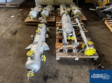 4" x 5' BE Peterson Distillation Column Reboiler Unit, 316 Stainless Steel, 200 psi, 270°F, 2024