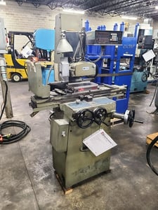 6" x 12" Mitsui #MSG-200MH, hand feed surface grinder, Suburban Tool permanent magnetic chuck, 1 shot lube