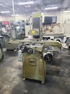 6" x 18" Mitsui #MSG-250MH, hand feed surface grinder, fine pole permanent magnetic chuck, 1 shot lube, Sony