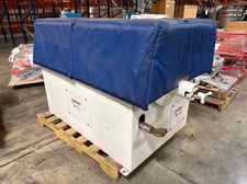 6 cu.ft. CLM Vibetech #VHTH-1748, tub type vibratory finisher, 5 HP