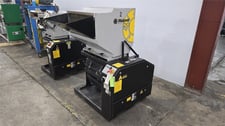 9" x 24" Rapid #F-24, Granulator, 15-Staggered Knife Rotor, 2 Bed Knives, 7.87" Rotor diameter, 55" H Infeed