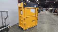 48" width x 30" D x 32" H Bramidan #X4830, Vertical Baler, 66000-66200 lbs. Press Force, 43" x 21" Feed