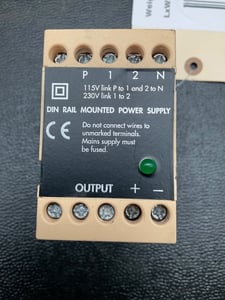 Omega Design 41245 DIN Rail Power Supply USED