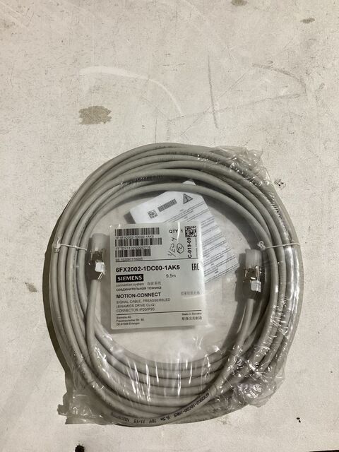 SIEMENS 6FX2002-1DC00-1AK5 DRIVE-CLIQ CABLE 5M NEW