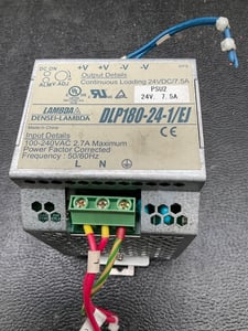 LAMBDA DLP180-24-1/EJ DIN Rail Power Supply 24VDC 7.5A USED
