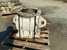 14" Machinematics General Resource Corp rotary airlock feeder valve, heavy duty rotor