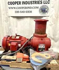 Railroad winch, Schoellhorn Albrecht #SA1014-7.5, 7.5 HP, 120:1 ratio, 2016