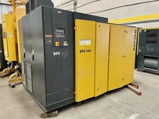 220 HP Kaeser #SFC-160, compressor, 893 cfm, 145 psig, 2006