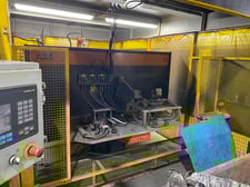 ABB, IRB 2400 0459, robot turntable cell, Miller Auto Axcess 450 welder, 6' table, 2009