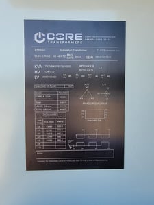 7500/8400/9475/10500 KVA 12470 Delta Primary, 4160Y/2400 Secondary, SUB, proCORE(immediate shipment available)