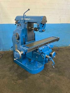 Cincinnati #2MI, horizontal milling machine, 10" x 54-1/2"table, #50 NS taper, dual controls, 5 HP