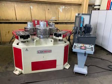 6" x 6" x 5/8" Akyapak #APK-180, hydraulic angle rolls, horizontal/vertical wokring positions, 2015