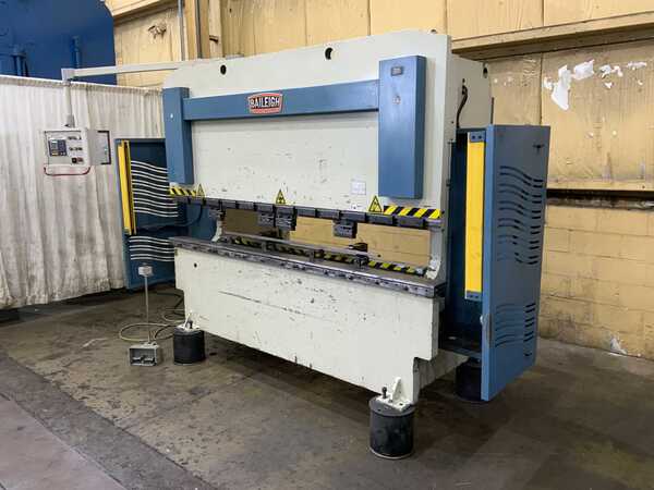 77 Ton, Baileigh #PPTK-70/25, CNC hydraulic press brake, 8.2'OA, 80" between housing, 0"-5.9" stroke, 2014