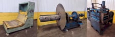30000 lb. McKay, Coil Feed Line, Coil Car, Coil Reel, Straightener, 48" width Bed, (7) 18" width x 4.5"
