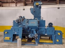 Viking #MP1809P, Chain Mesh Belt De-Flashing/Shot Blast Machine, 18" Mesh Belt, 6" H Part capacity, 2.5" x