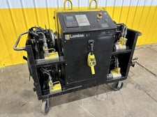 80000 lb. Anchor-Lamina, 4-Cylinder Portable Hydraulic Die Setting & Separating System, (2) Sets of (4) Lift