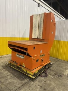 10000 lb. Strilich #525, Upender Coil Flipper w/Power Rotation, 48" x 44" Platens, 208/230/460 V