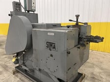 0.189" x 1.89" Sima #P4, Double-Blow Cold Header Machine, 2-Head, 7 gauge, 0.157"-1.26" L Shaft Under Head