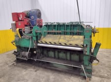 48" x .05" McKay, Precision Sheet Coil Leveler, 9 Over 8 Rolls, 50000 PSI, 54" L x 1-5/8" diameter Leveling