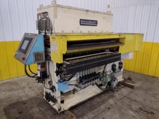 52" x .03" Bradbury #17-Roll-Leveler, Precision Leveler, 8 Up & 9 Down Rolls, 1.125" Roll diameter, 120 FPM