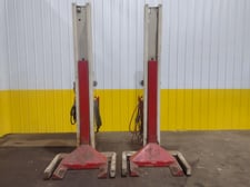 16000 Stertil-Koni #ST-1072, Heavy Duty Mobile Column Lift Jacks, Qty.4