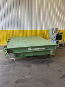 40000 lb. Lange-Lift #Hevi-Haul, Hydraulic Scissor Lift Table w/Tilting Deck, 84" x 120" x 1" Table, 24" H