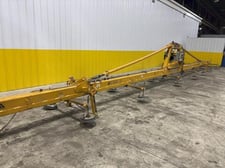 8000 lb. Anver #82001216-(E800M16-642A-8/53), Vacuum Sheet Lifter, 4322 lb. Beam, 60' L x 8' width Capacity