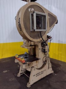 60 Ton, Minster #6, OBI Stamping Press, 20" x 30" Bed, 60-90 SPM, 5 HP, 1989