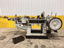 U.S. Baird #33, Long Stroke Wire Former, 4-Slide, Tooled for Sod Staples, 12.5" L Feed, 2.5" width x 0.09"