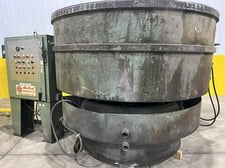 20 cu.ft. Roto-Finish #Spiratron-ST-20-MSAX, Rotary Bowl Vibratory Parts Deburring Finisher, 72" diameter