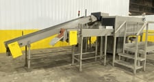 25 cu.ft. Almco #OR-25VLR, Automatic Vibratory Parts Deburring/Polishing/Finishing System, 98" diameter Bowl