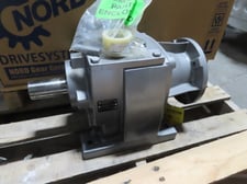 1750 RPM, Nord #SK-873.1-N180TC, gear reducer, 31 RPM out, 55.35:1 ratio, new surplus